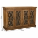 Credenza Alexandra House Living Marrone Legno Vetro 40 x 100 x 170 cm 4 porte