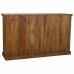 Credenza Alexandra House Living Marrone Legno Vetro 40 x 100 x 170 cm 4 porte