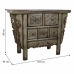 Buffet Alexandra House Living Gris Bois 45 x 80 x 107 cm Oriental 5 tiroirs