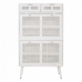 Armoire à chaussures Alexandra House Living Blanc 32 x 120 x 70 cm Grille