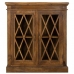 Meuble d'Entrée Alexandra House Living Marron Bois verre 40 x 100 x 90 cm