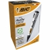 Permanente markeerstift Bic Marking 2000 Zwart 12 Onderdelen