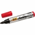 Permanente markeerstift Bic Marking 2000 Rood 12 Onderdelen