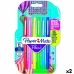 Комплект Химикали с Филц Paper Mate Flair Многоцветен 6 Части (2 броя)