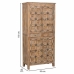 Cupboard Alexandra House Living Brown Mango wood 93 x 192 x 45 cm Traditional style