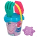 Set de jucării de plajă Peppa Pig 14 x 12,5 x 14 cm (24 Unități)