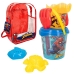 Beach toys set Spider-Man 18 x 16 x 18 cm (12 Units)