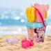 Conjunto de brinquedos de praia Minnie Mouse 18 x 16 x 18 cm (12 Unidades)