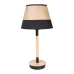 Bordslampa Romimex Svart Beige Trä vide 23 x 44 x 23 cm