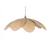 Suspension Romimex Naturel E27 220-240 V Fleur