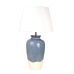 Tischlampe Romimex Blau Beige aus Keramik 35 x 62 x 35 cm