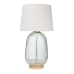 Tischlampe Romimex grün Beige Glas 33 x 62 x 33 cm