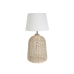 Bordlampe Romimex Beige flettet 38 x 76 x 38 cm