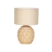 Desk lamp Romimex Natural Linen Rattan 220-240 V 27 x 41 x 27 cm E27