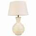 Bordslampa Alexandra House Living Kräm Järn 25 x 63 x 25 cm