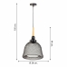 Deckenlampe Alexandra House Living Schwarz