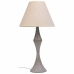 Bordlampe Alexandra House Living Hvid Grå Metal Klæde 220-240 V 23 x 46 x 23 cm