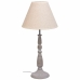 Bordlampe Alexandra House Living Hvid Grå Metal Klæde 220-240 V 23 x 49 x 23 cm