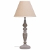 Bordslampa Alexandra House Living Vit Grå Metall Tyg 220-240 V 23 x 46 x 23 cm