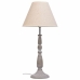 Bordlampe Alexandra House Living Hvid Grå Metal Klæde 220-240 V 23 x 49 x 23 cm