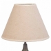 Lampada da tavolo Alexandra House Living Bianco Grigio Metallo Stoffa 220-240 V 23 x 46 x 23 cm