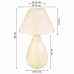 Bordlampe Alexandra House Living Flødefarvet Jern 33 x 60 x 33 cm