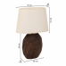 Bordlampe Alexandra House Living Brun Polyesterharpisk 220-240 V 12 x 34 x 24 cm