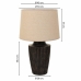 Lampada da tavolo Alexandra House Living Marrone Poliresina 220-240 V 28 x 50 x 28 cm