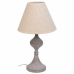 Bordlampe Alexandra House Living Hvit Grå Metall Klut 220-240 V 23 x 41 x 23 cm