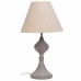 Lampă de masă Alexandra House Living Alb Gri Metal Pânză 220-240 V 23 x 41 x 23 cm