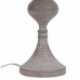 Bordlampe Alexandra House Living Hvit Grå Metall Klut 220-240 V 23 x 41 x 23 cm