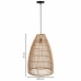 Deckenlampe Alexandra House Living Braun