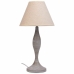 Galda lampa Alexandra House Living Balts Pelēks Metāls Drāna 220-240 V 23 x 46 x 23 cm