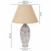 Bordslampa Alexandra House Living Vit Polyresin 220-240 V 18 x 49 x 18 cm