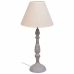 Bordlampe Alexandra House Living Hvid Grå Metal Klæde 220-240 V 23 x 51 x 23 cm