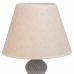 Lampe de bureau Alexandra House Living Blanc Gris Métal Tissu 220-240 V 25 x 46 x 25 cm