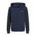 Casaco de Desporto para Homem Jack & Jones Jack and Jones great B2S Logo Zip Navy