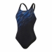 Fato de Banho Mulher Speedo Hyperboom Placement Azul