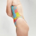 Costum de Baie Femei Speedo Speedo Allover Digital V-Back Albastru