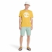 Ανδρική Μπλούζα με Κοντό Μανίκι Timberland Kennebec River Tree Logo Short Κίτρινο