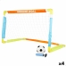 Baliza de Futebol Colorbaby 100 x 60 x 60 cm (4 Unidades)