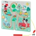 Gioco Labirinto Disney Legno 22,5 x 1,5 x 22,5 cm