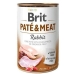 Hrană umedă Brit Paté & Meat Rabbit 400 g