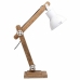 Flexo/Desk lamp Alexandra House Living White Metal Iron Mango wood 22 x 79 x 17 cm