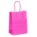 Bags Fama Magenta With handles 125 g/m² 15 x 8 x 21 cm (25 Units)