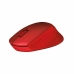 Mouse senza Fili Logitech M330 Silent Plus Rosso 1000 dpi