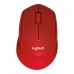 Безжична мишка Logitech M330 Silent Plus Червен 1000 dpi