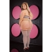 Conjunto de Lingerie Lapdance Cinzento (Queen size)