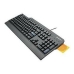 Tastatur med reader Smartcard Lenovo 4X30E51034 Spansk qwerty Sort