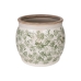 Plantador Romimex Verde Bege Porcelana 20 x 16 x 20 cm